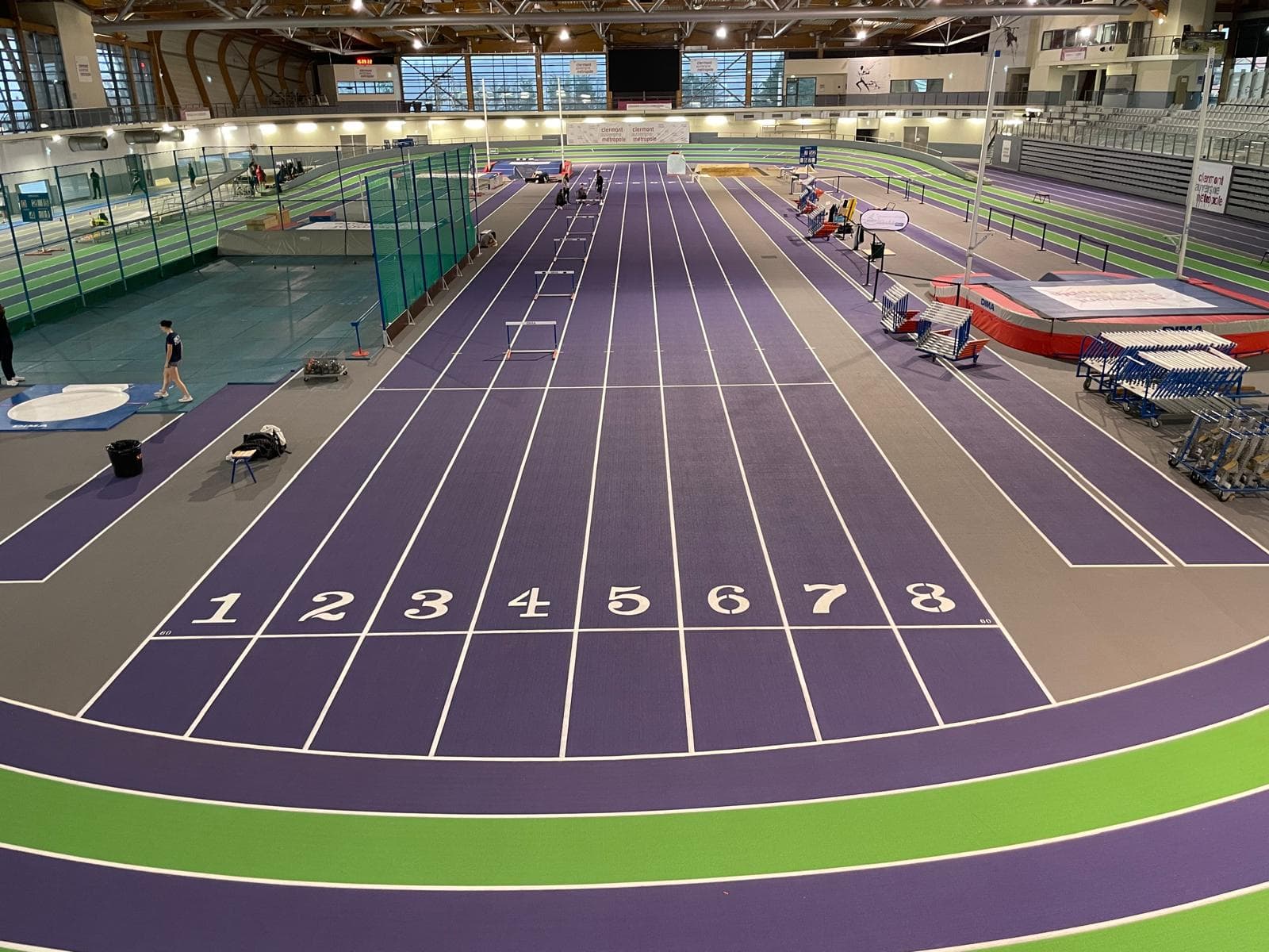 Réalisation Avanti Sport — Piste d'athlétisme, Aubière — Stadium Jean Pellez