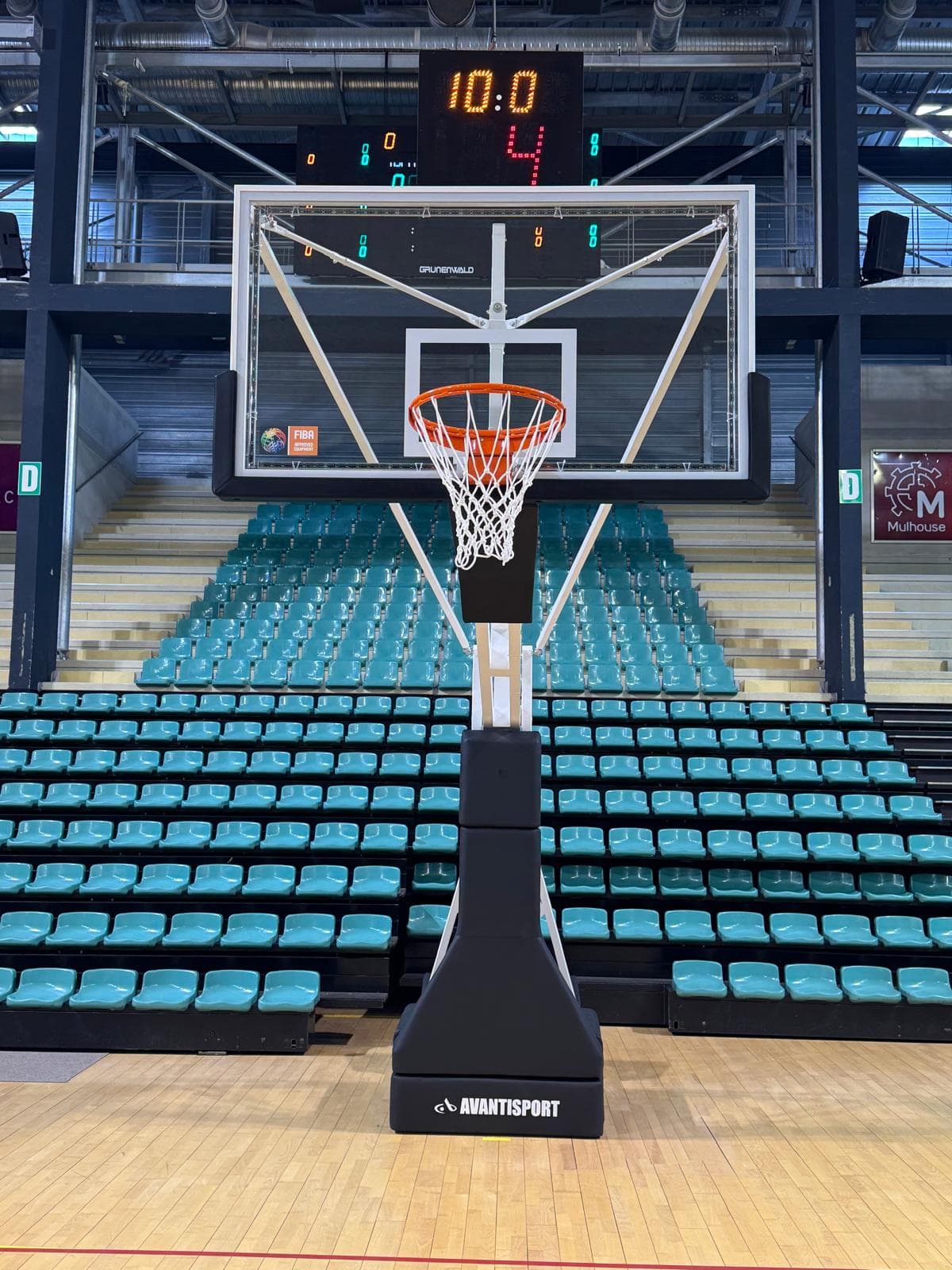 Réalisation Avanti Sport — Paniers de basket, Mulhouse