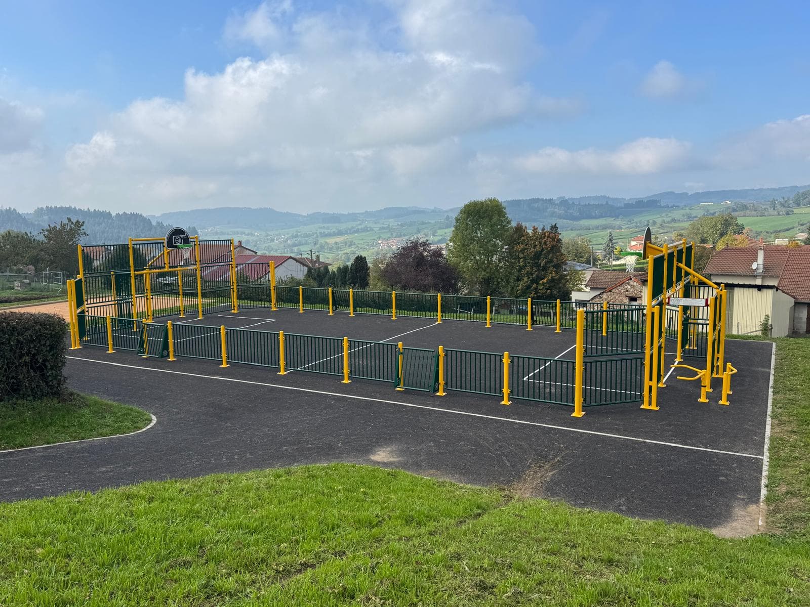 Réalisation Avanti Sport — City-stade, Saint-Bonnet-des-Bruyères